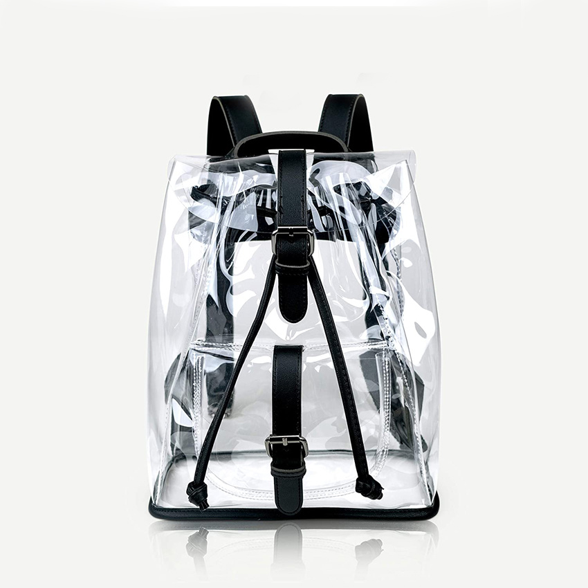 Mini Clear Backpack Small Stadium Approved Bag Women's Daypacks Packable Travel Daypack