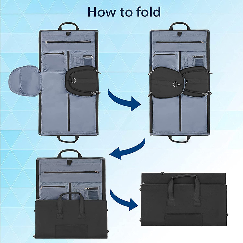 Трансформируемая сумка для одежды с плечевым ремнем, отделением для обуви, дорожными сумками для костюмов, вещевой мешок для одежды 2 в 1 для мужчин, женщин, сумка для одежды