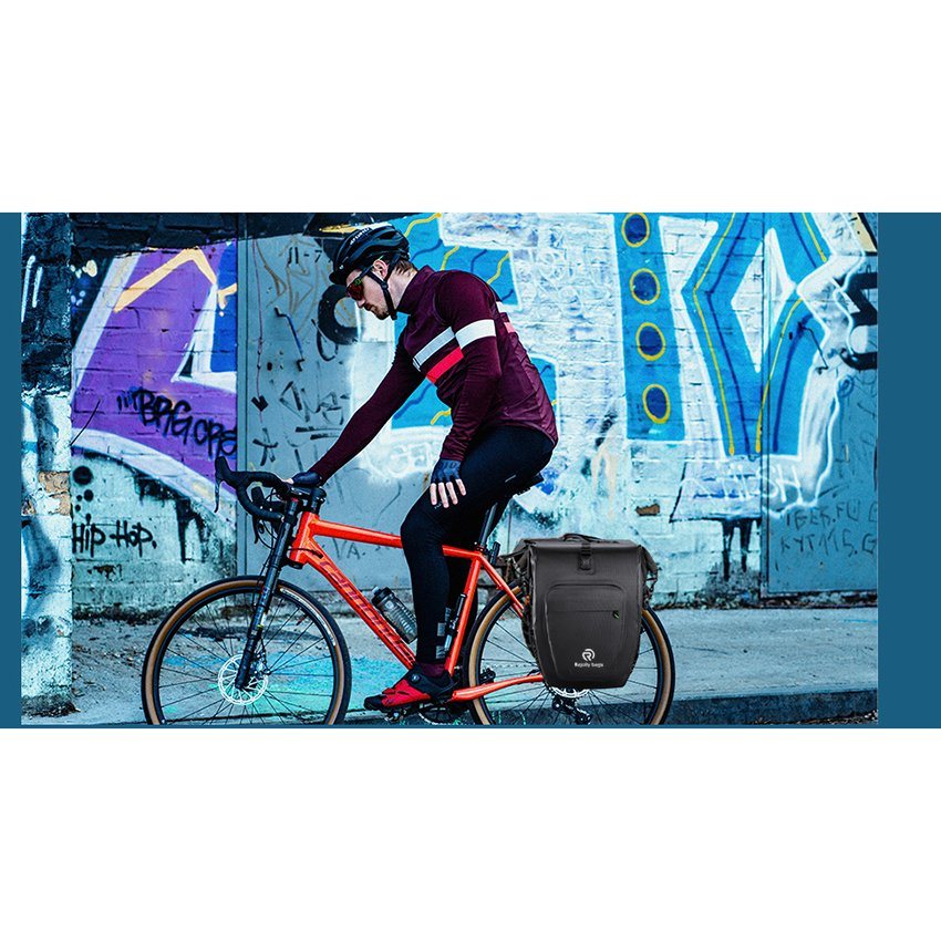 Pannier Водонепроницаемые велосипедные продуктовые корзины для велосипедов 27L Сумка для велосипедов большой емкости