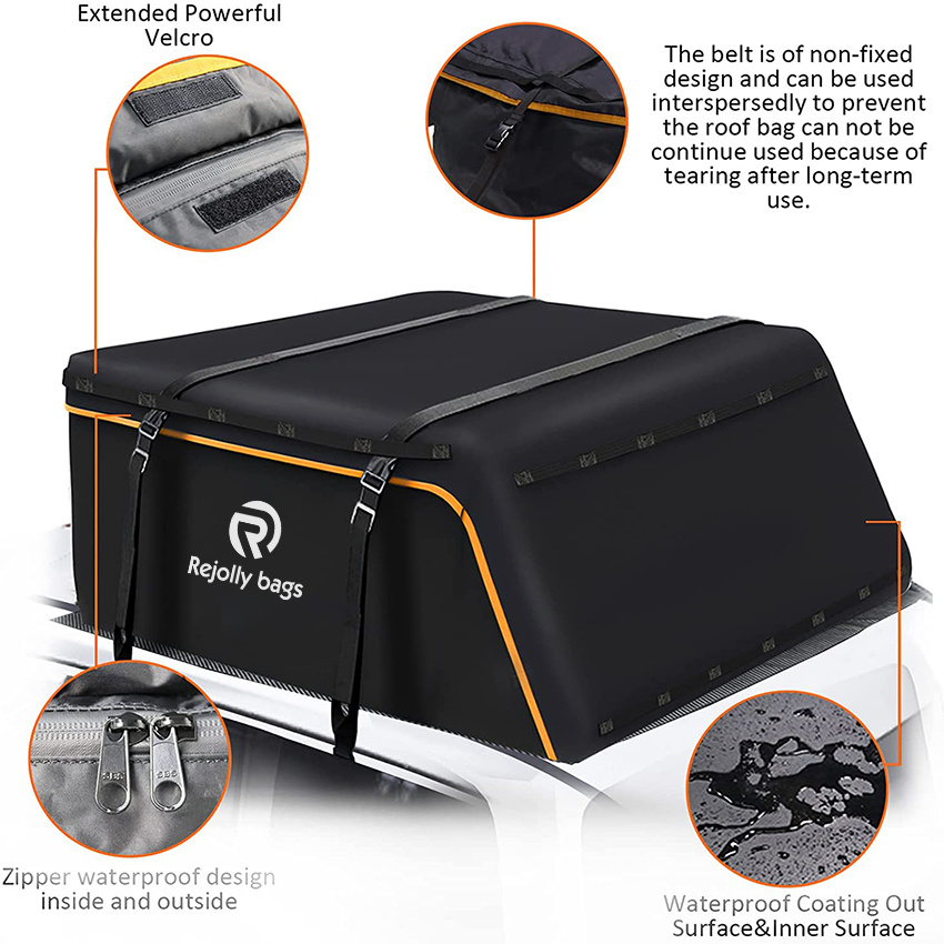 Универсальная многофункциональная портативная водонепроницаемая сумка-переноска на крышу большой емкости