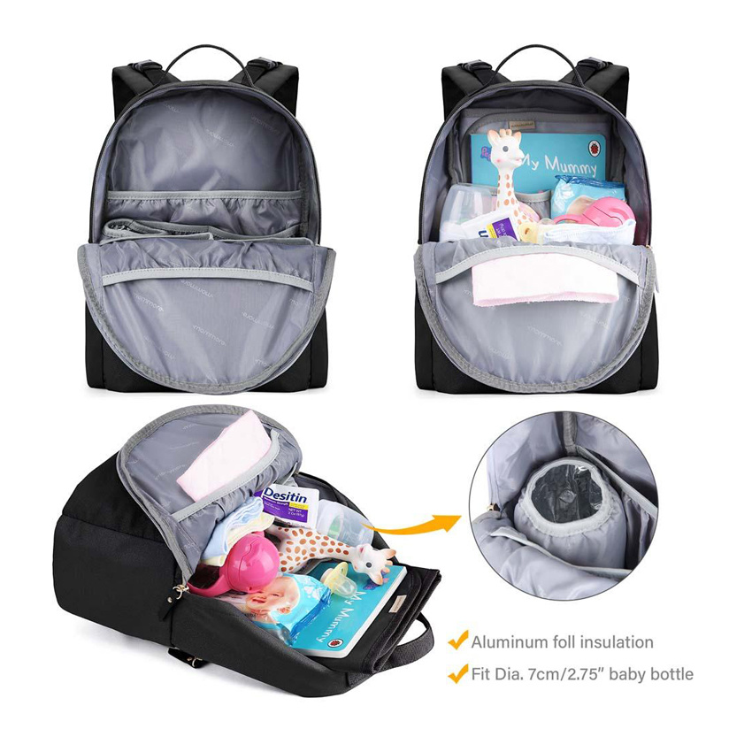 Китай Оптовая многофункциональная сумка для подгузников Fashion Baby Backpack Bag