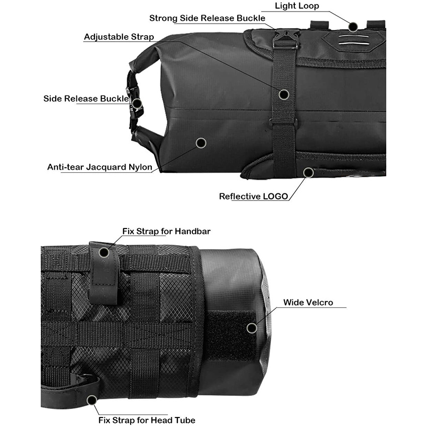 Велосипедная сумка для хранения велосипедов Хвост под сиденьем Руль Верхняя труба Седло Водонепроницаемый